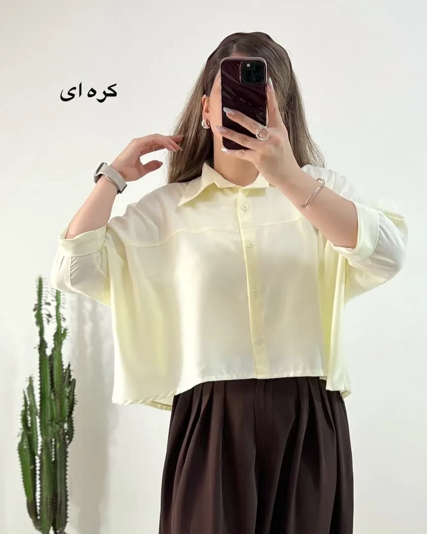 شومیز نخی مدل ژولیت
