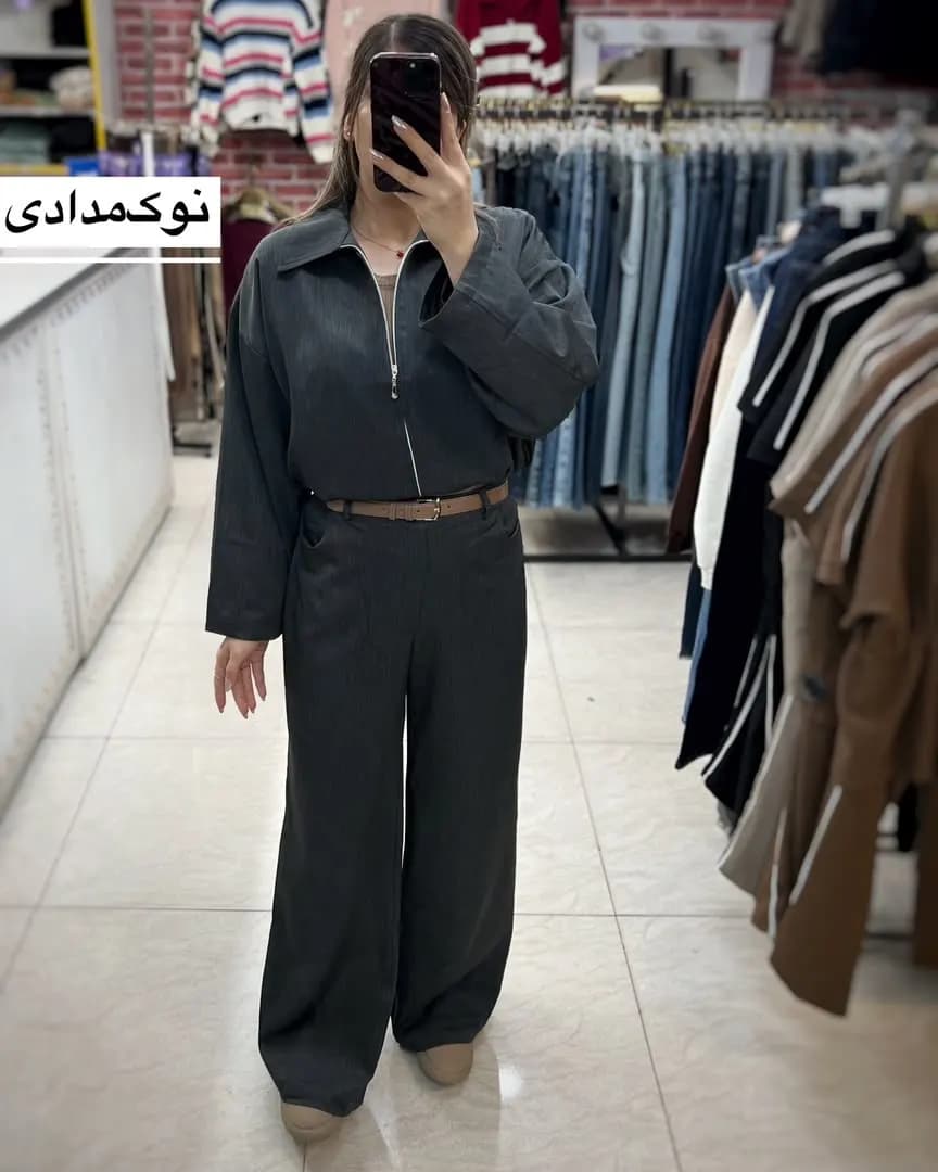 ست بامبرشلوار زنانه مدل یاسینا