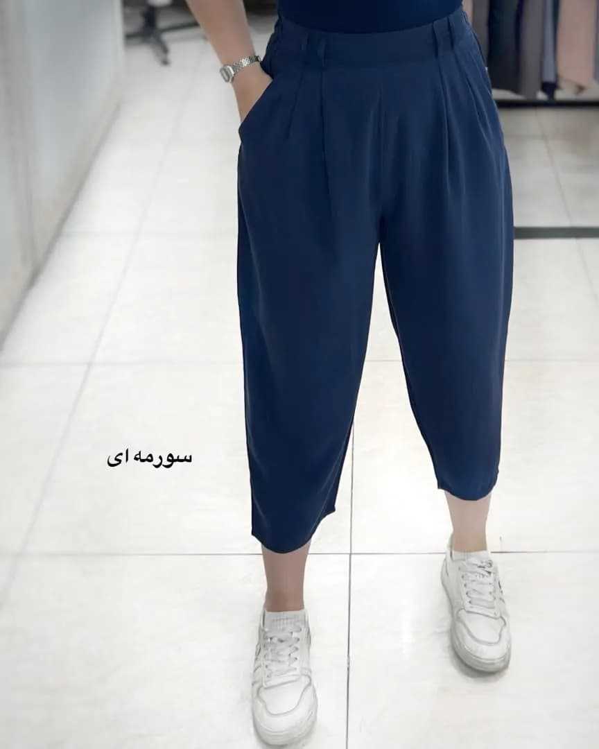 شلوار سیلک خمره ای (سنبادی)